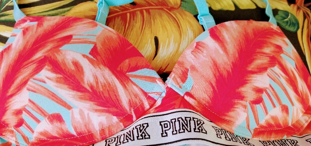 Pink VS bra